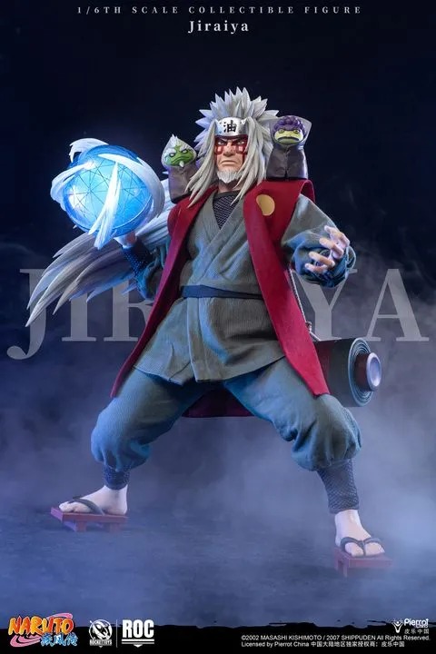 Action Figure 1/6 Jiraiya - Naruto Shippuden ROC019 By Rocket Toys