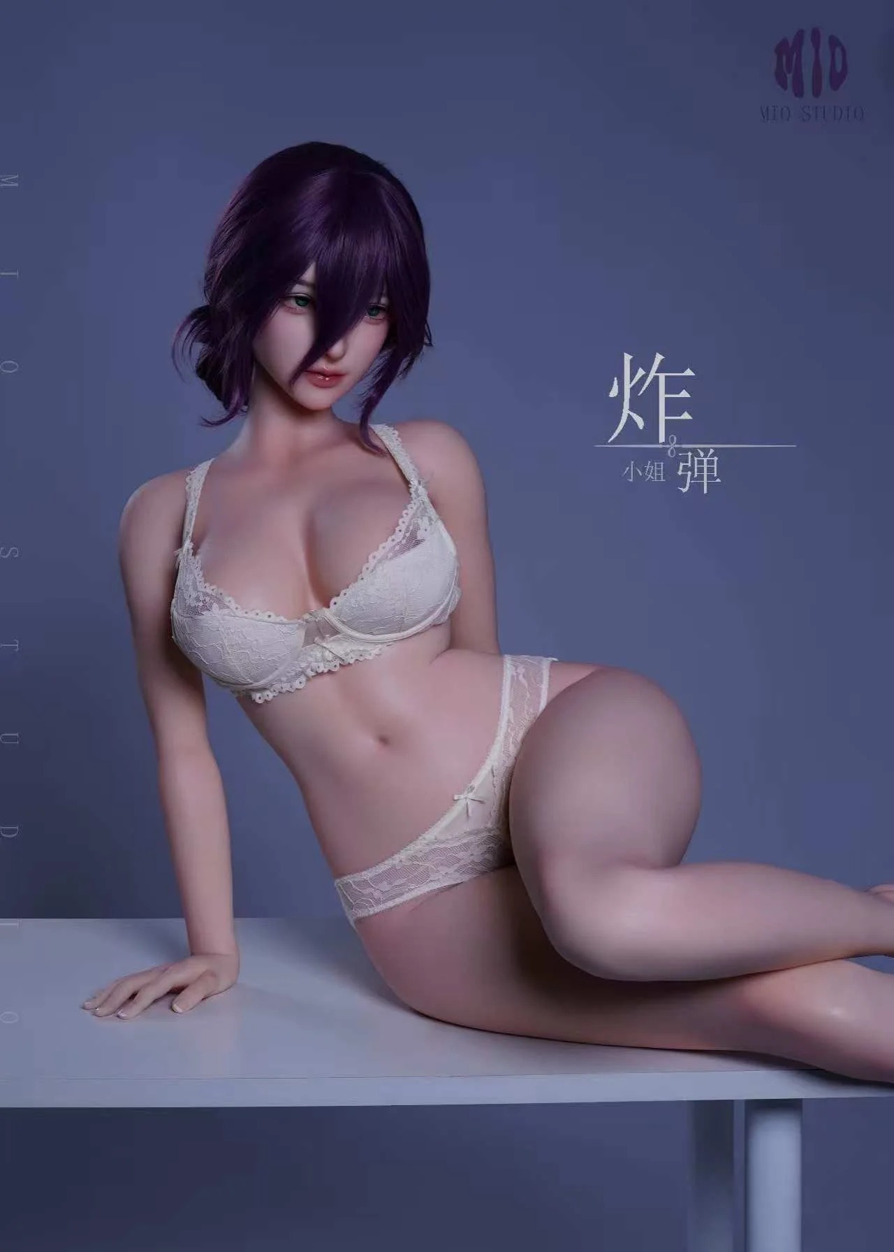 Silicone Action Figure Miss Bomb Reze - Chainsaw Man By Mio Studio