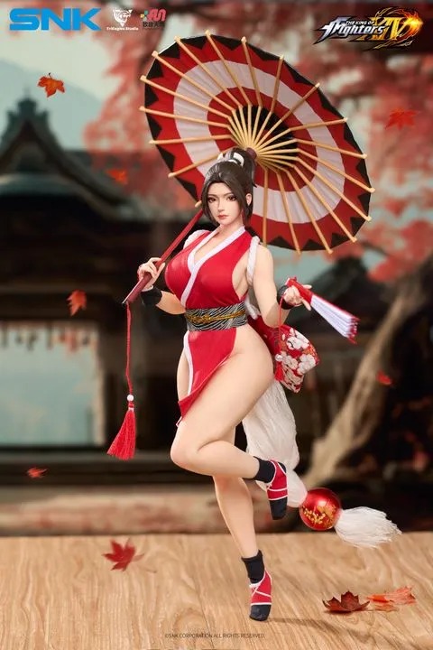 Action Figure 1/6 Shiranui Mai Deluxe Version - The King of Fighters By TriEagles Studio