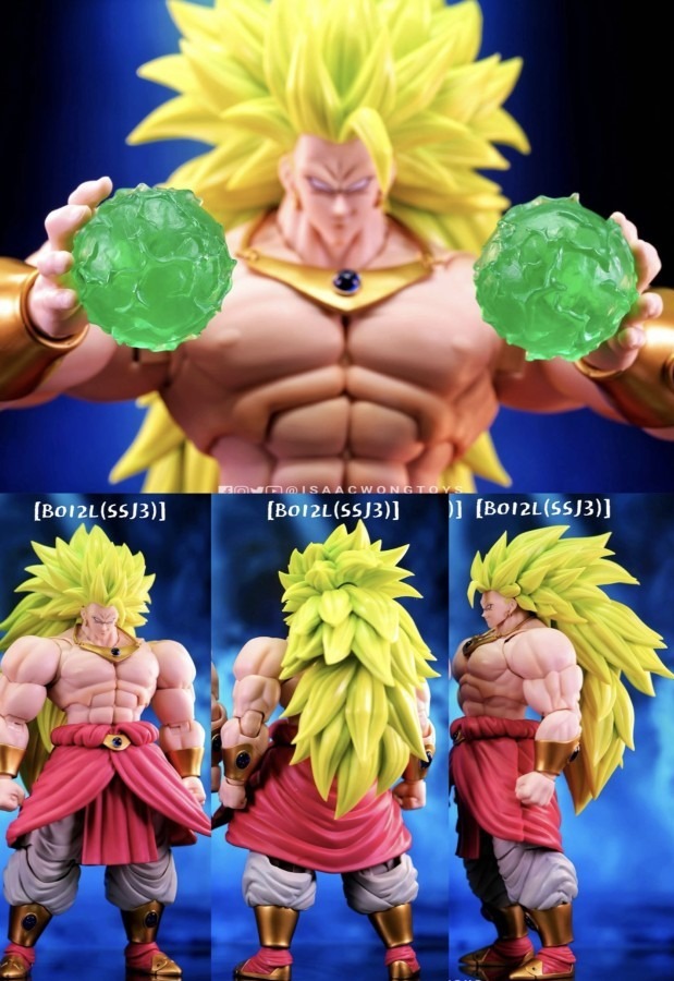 [READY STOCK LIMITED ITEM] Not SHF S.H.Figuarts Dragon Ball Super Saiyajin 3 Broly By Kong Studio Beast Deities