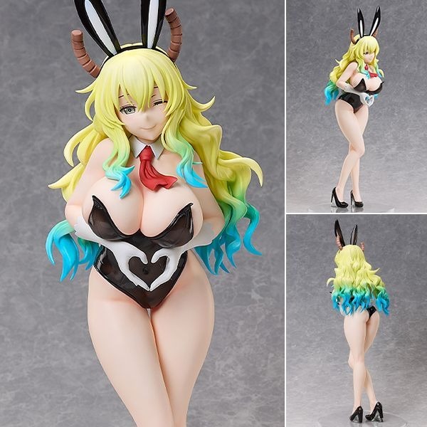 Scaled Figure 1/4 B-Style Quetzalcoatl / Lucoa - Bare Leg Bunny Ver. Kobayashi-san chi no Maid Dragon By FREEing