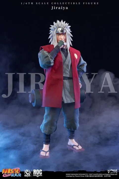 Action Figure 1/6 Jiraiya - Naruto Shippuden ROC019 By Rocket Toys