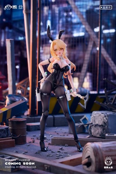 Bunny Rapid Action Squad 1/12 Action Figure Shieldbearer Erena By Sushing