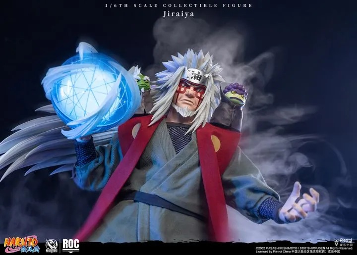Action Figure 1/6 Jiraiya - Naruto Shippuden ROC019 By Rocket Toys