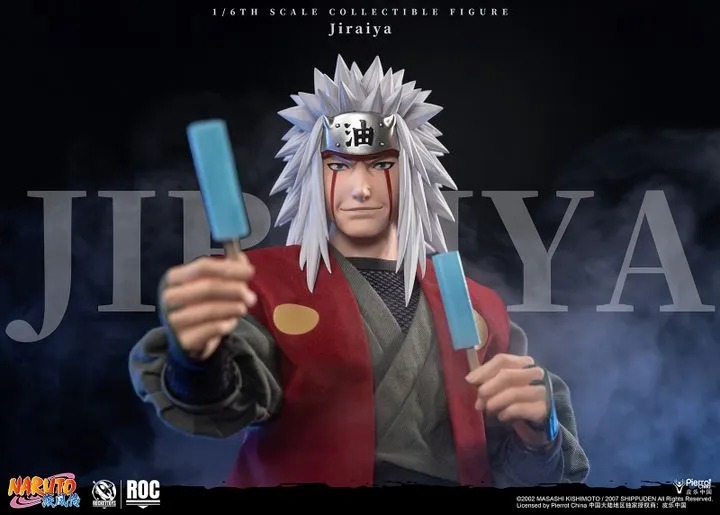 Action Figure 1/6 Jiraiya - Naruto Shippuden ROC019 By Rocket Toys