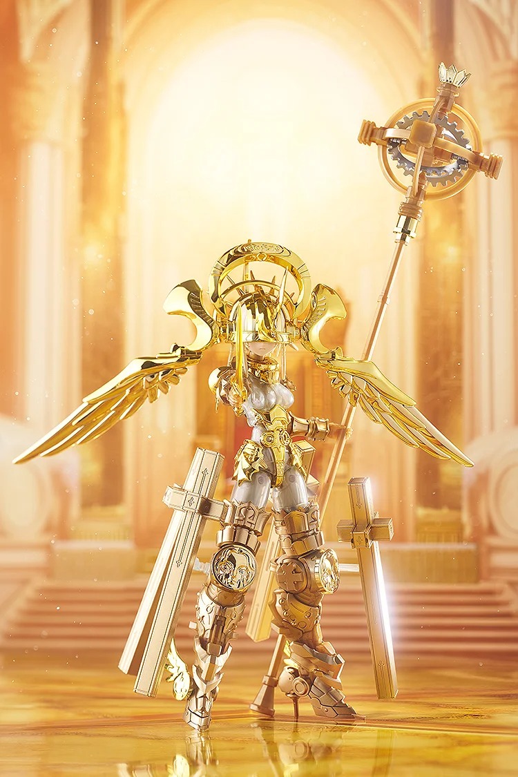 PLAMAX GO-05 OVERLORD Gabriel - DX Plated Ver. Godwing Dragon Knight By Max Factory