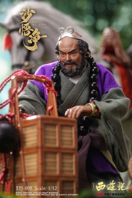 Action Figure 1/12 Sha Wujing - Journey to the West (1986) 40th Anniversary Collector's Edition By Very Cool
