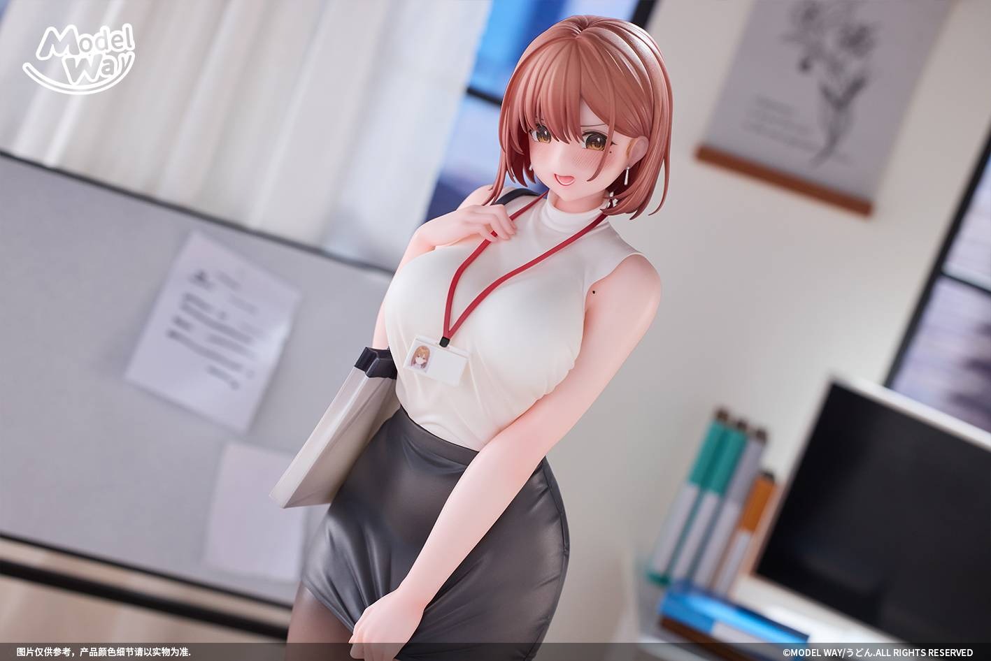 Scaled Figure 1/6 Office Lady / OL-chan - Illustration by Udon By Model Way