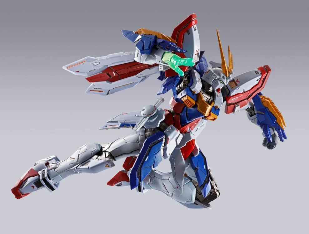 Mobile Fighter God Gundam Metal Build Burning Gundam (Burning Gundam Second Ver.) Action Figure By Bandai Spirits