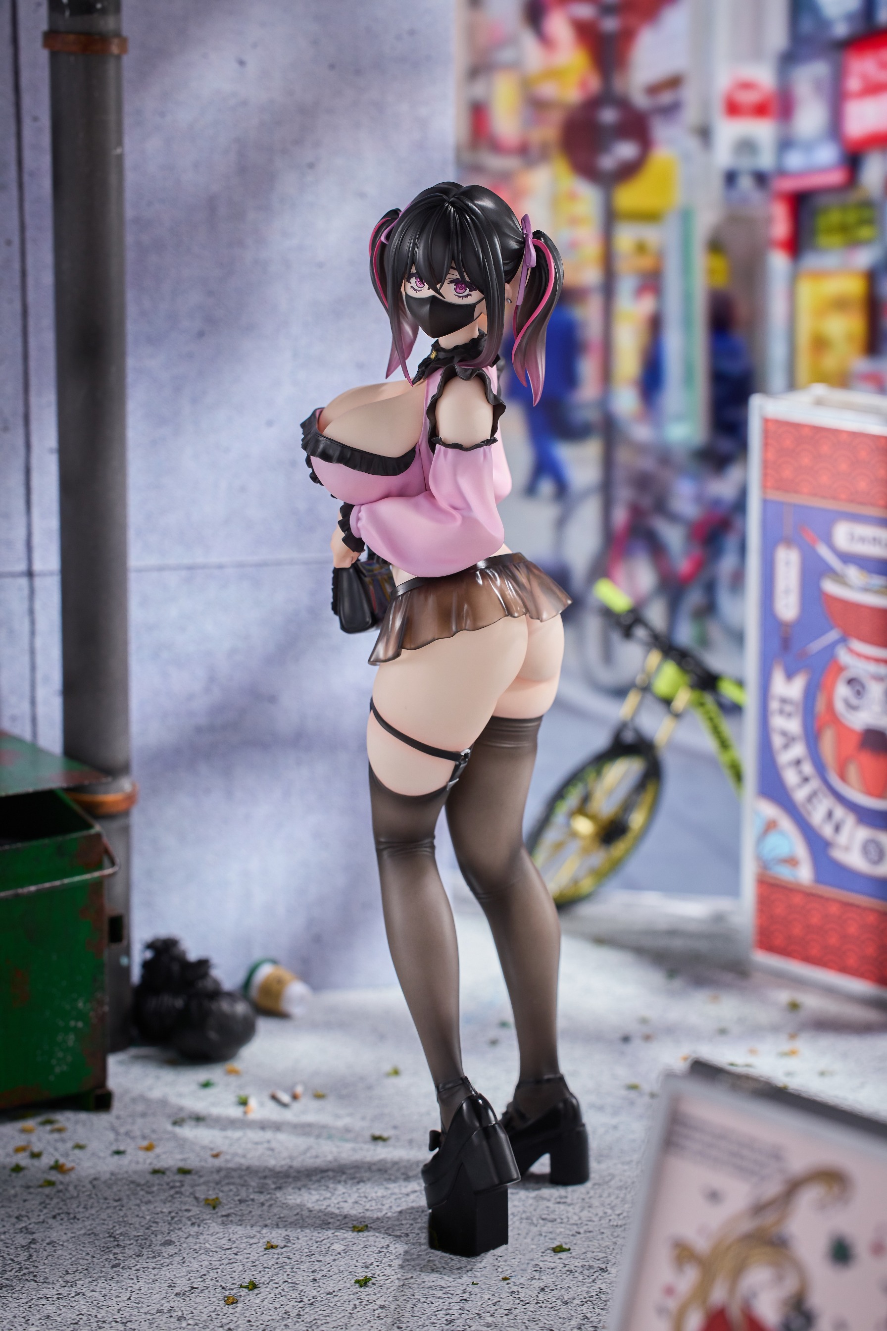 [With Face Parts Bonus] Scaled Figure 1/6 Jirai-chan Fuku ga Yaburesou! - Original Character By DIGIGIRL