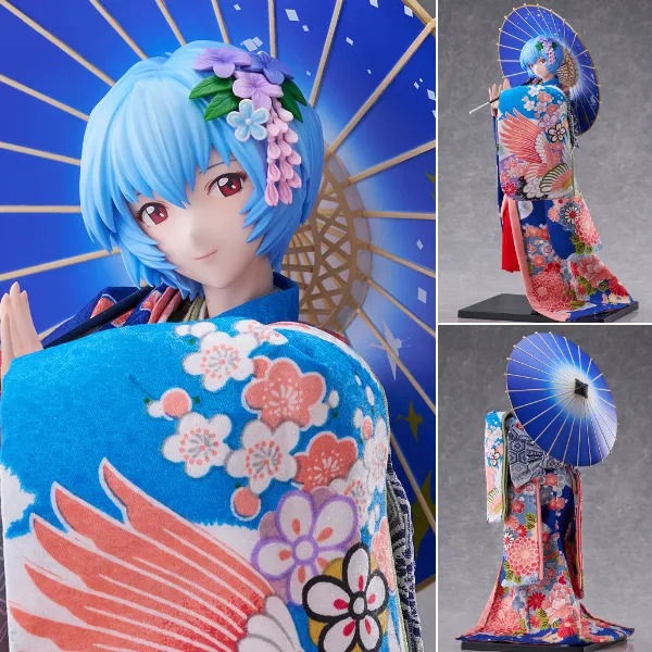 Scaled Figure 1/4 Ayanami Rei - Nihon Ningyou / Japanese Doll Ver. Neon Genesis Evangelion By F:NEX
