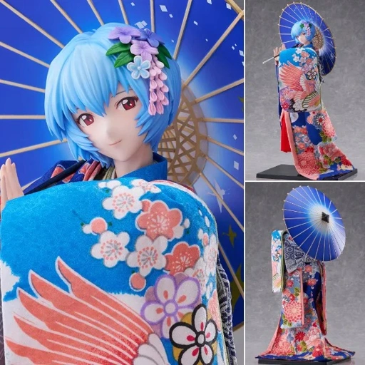 Scaled Figure 1/4 Ayanami Rei - Nihon Ningyou / Japanese Doll Ver. Neon Genesis Evangelion By F:NEX