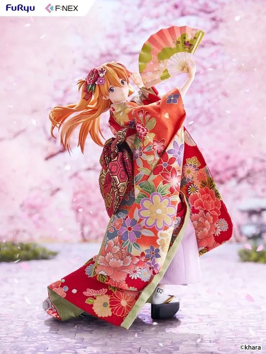Scaled Figure 1/4 Asuka Shinikami Langley - Nihon Ningyou / Japanese Doll Ver. Neon Genesis Evangelion By F:NEX