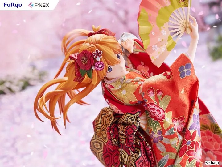 Scaled Figure 1/4 Asuka Shinikami Langley - Nihon Ningyou / Japanese Doll Ver. Neon Genesis Evangelion By F:NEX