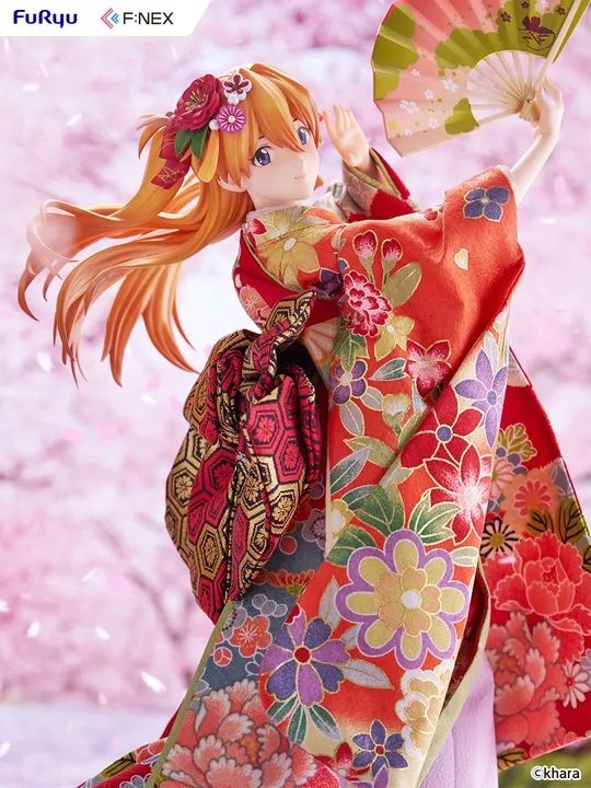 Scaled Figure 1/4 Asuka Shinikami Langley - Nihon Ningyou / Japanese Doll Ver. Neon Genesis Evangelion By F:NEX