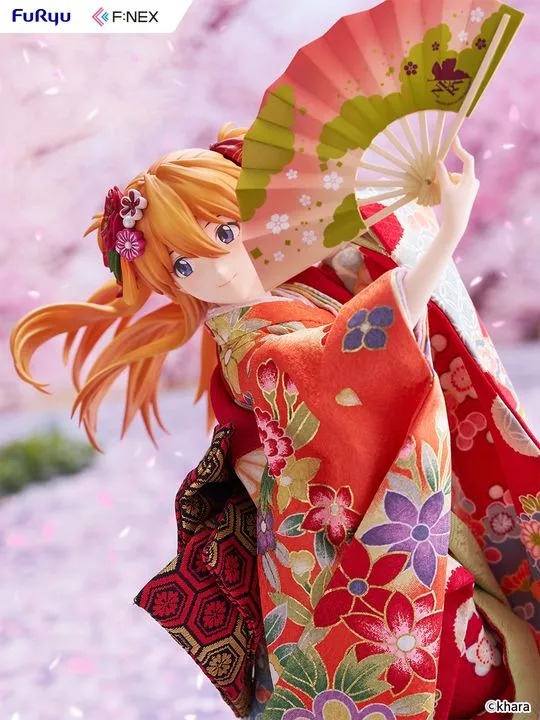 Scaled Figure 1/4 Asuka Shinikami Langley - Nihon Ningyou / Japanese Doll Ver. Neon Genesis Evangelion By F:NEX