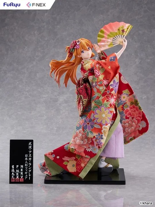 Scaled Figure 1/4 Asuka Shinikami Langley - Nihon Ningyou / Japanese Doll Ver. Neon Genesis Evangelion By F:NEX
