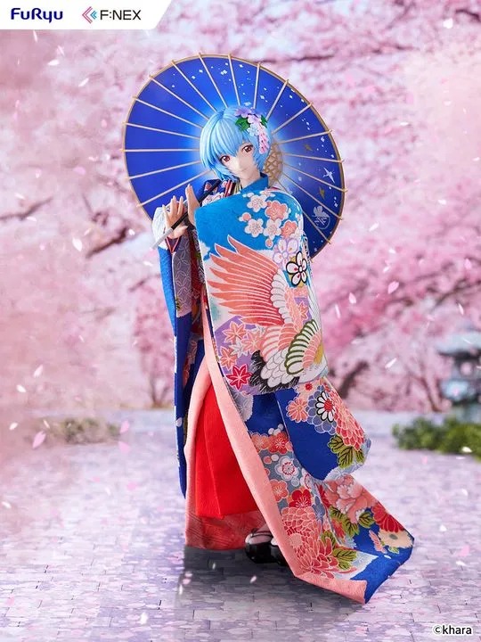 Scaled Figure 1/4 Ayanami Rei - Nihon Ningyou / Japanese Doll Ver. Neon Genesis Evangelion By F:NEX