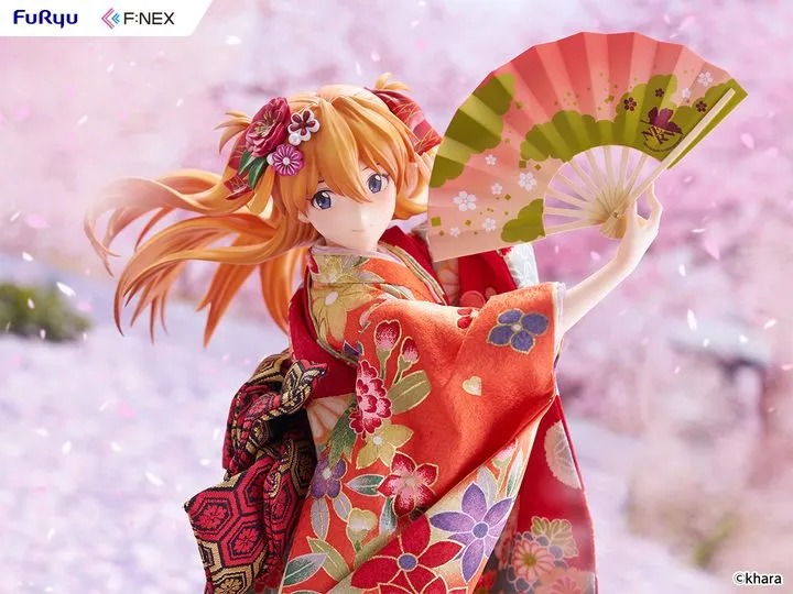 Scaled Figure 1/4 Asuka Shinikami Langley - Nihon Ningyou / Japanese Doll Ver. Neon Genesis Evangelion By F:NEX
