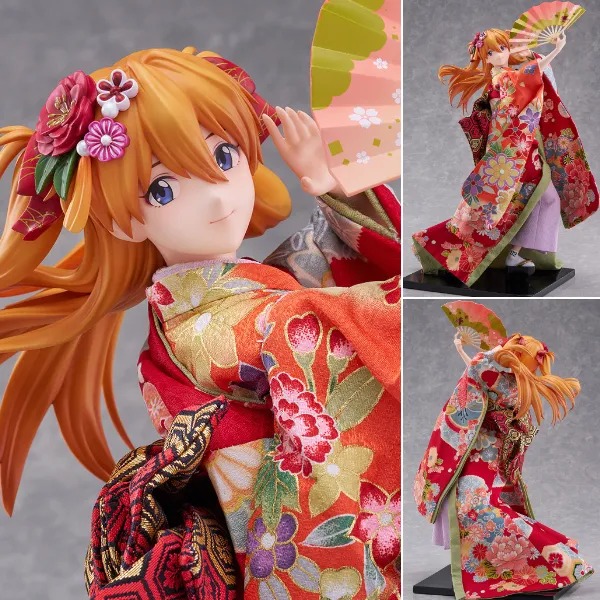 Scaled Figure 1/4 Asuka Shinikami Langley - Nihon Ningyou / Japanese Doll Ver. Neon Genesis Evangelion By F:NEX