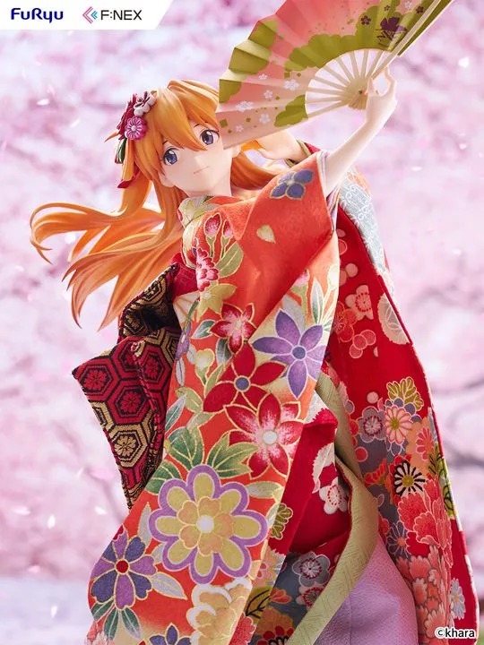 Scaled Figure 1/4 Asuka Shinikami Langley - Nihon Ningyou / Japanese Doll Ver. Neon Genesis Evangelion By F:NEX