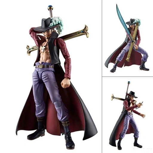 Image of Variable Action Heroes Figure Dracule Mihawk - One Piece By MegaHouse