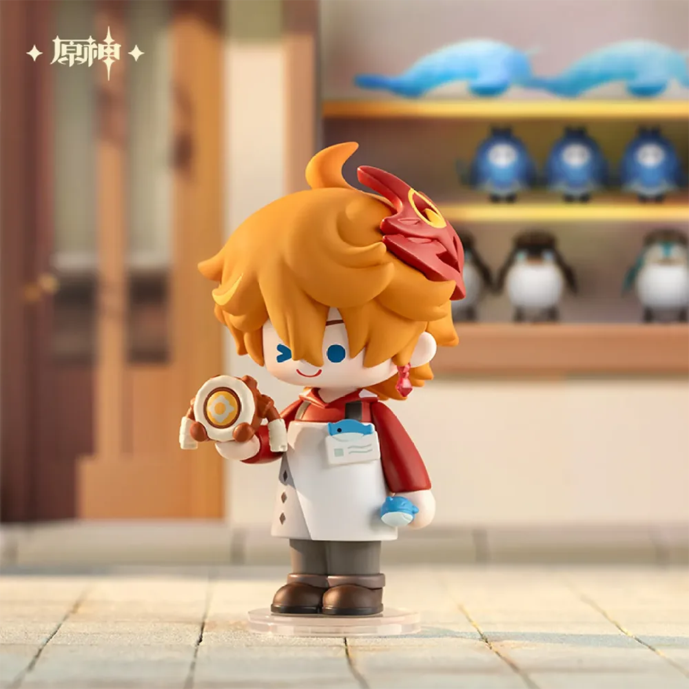 [Set of 12] POP MART x Genshin Dress Up Dreams Q Series Mini Figure (8cm) - Genshin Impact By POP MART