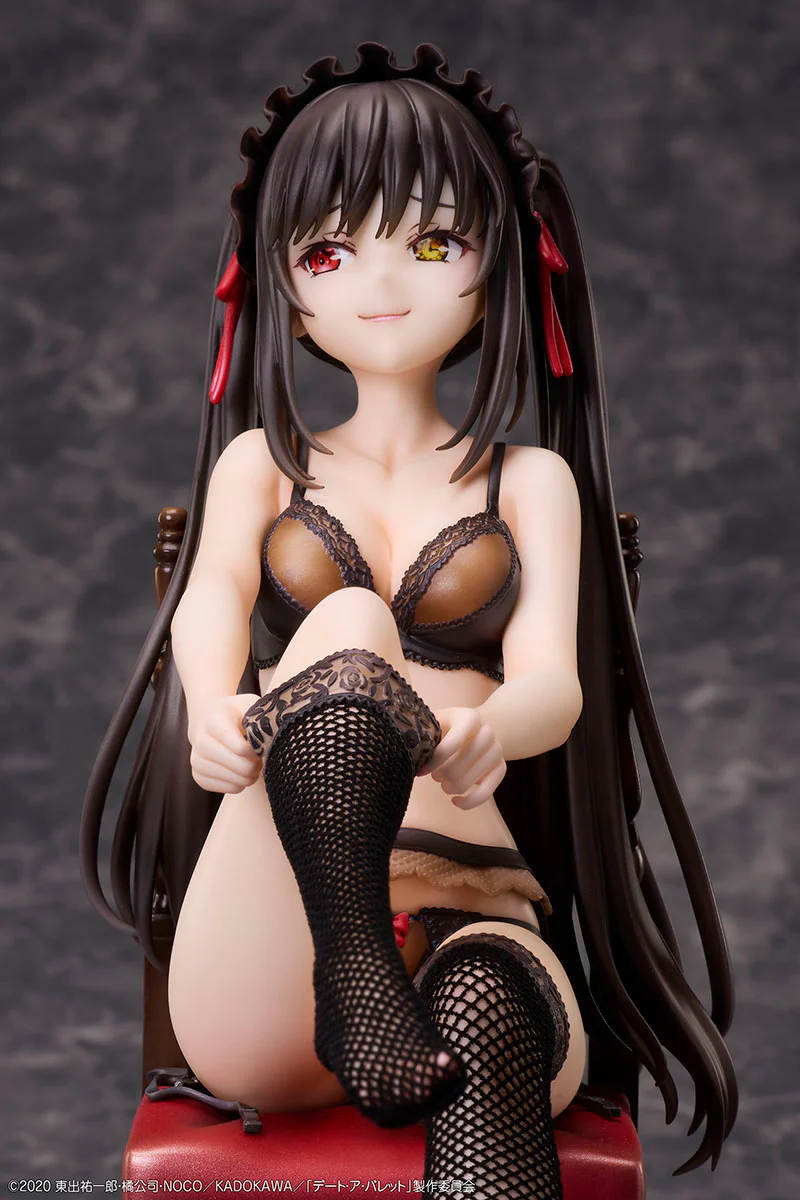 [Set of 2] Scaled Figure 1/7 Tokisaki Kurumi & White Queen - Lingerie Ver. Date A Live By Design COCO
