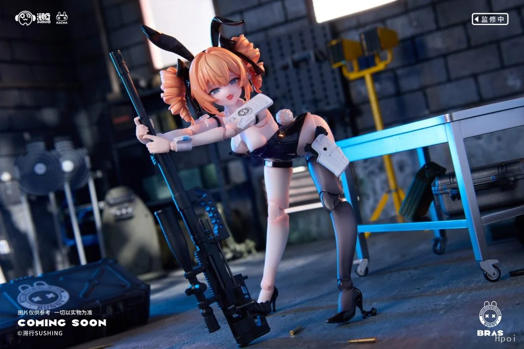 Bunny Rapid Action Squad 1/12 Action Figure Sniper Leoni By Sushing