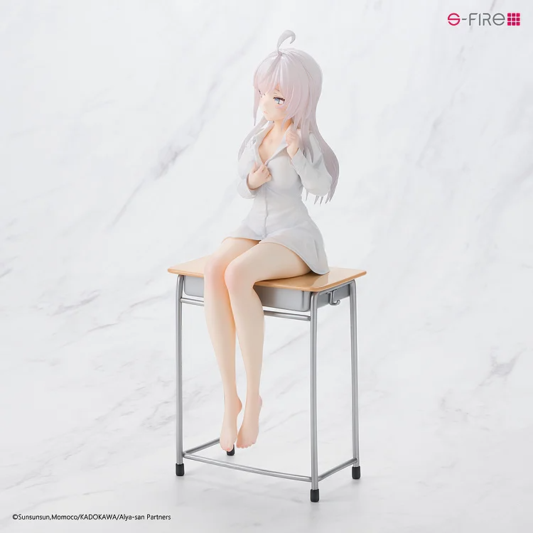 S-Fire Scaled Figure 1/7 Alya / Alisa Mikhailovna Kujou - Tokidoki Bosotto Roshiago de Dereru Tonari no Alya-san By SEGA