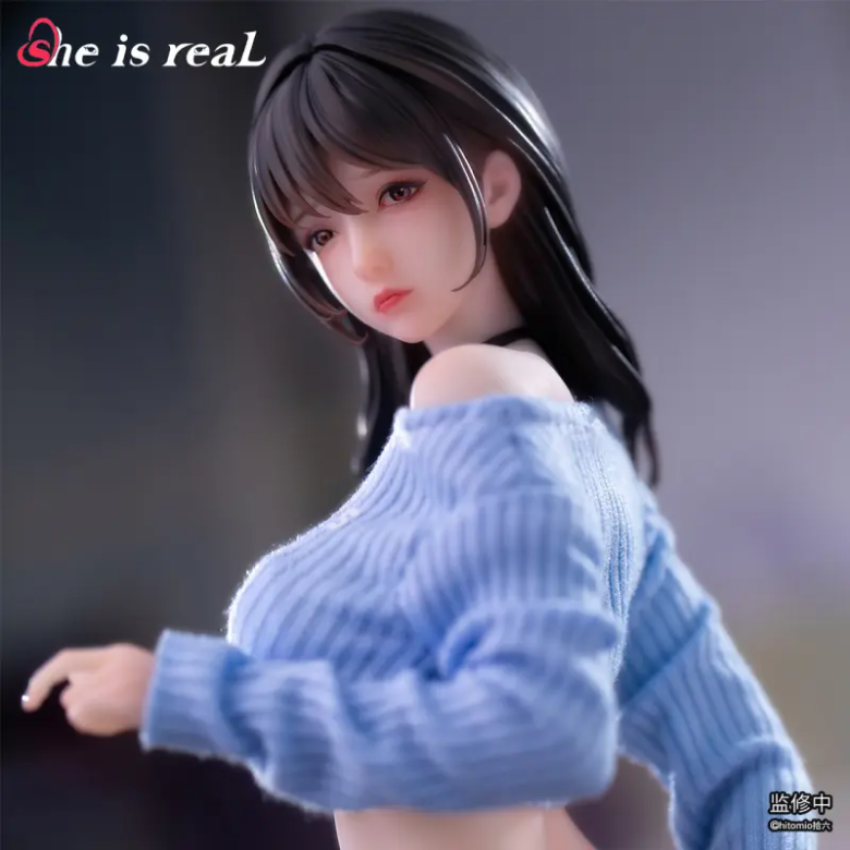 Scaled Figure 1/6 Guitar Meomei With Real Clothes Fabric - Illustration by Hitomio By She Is Real