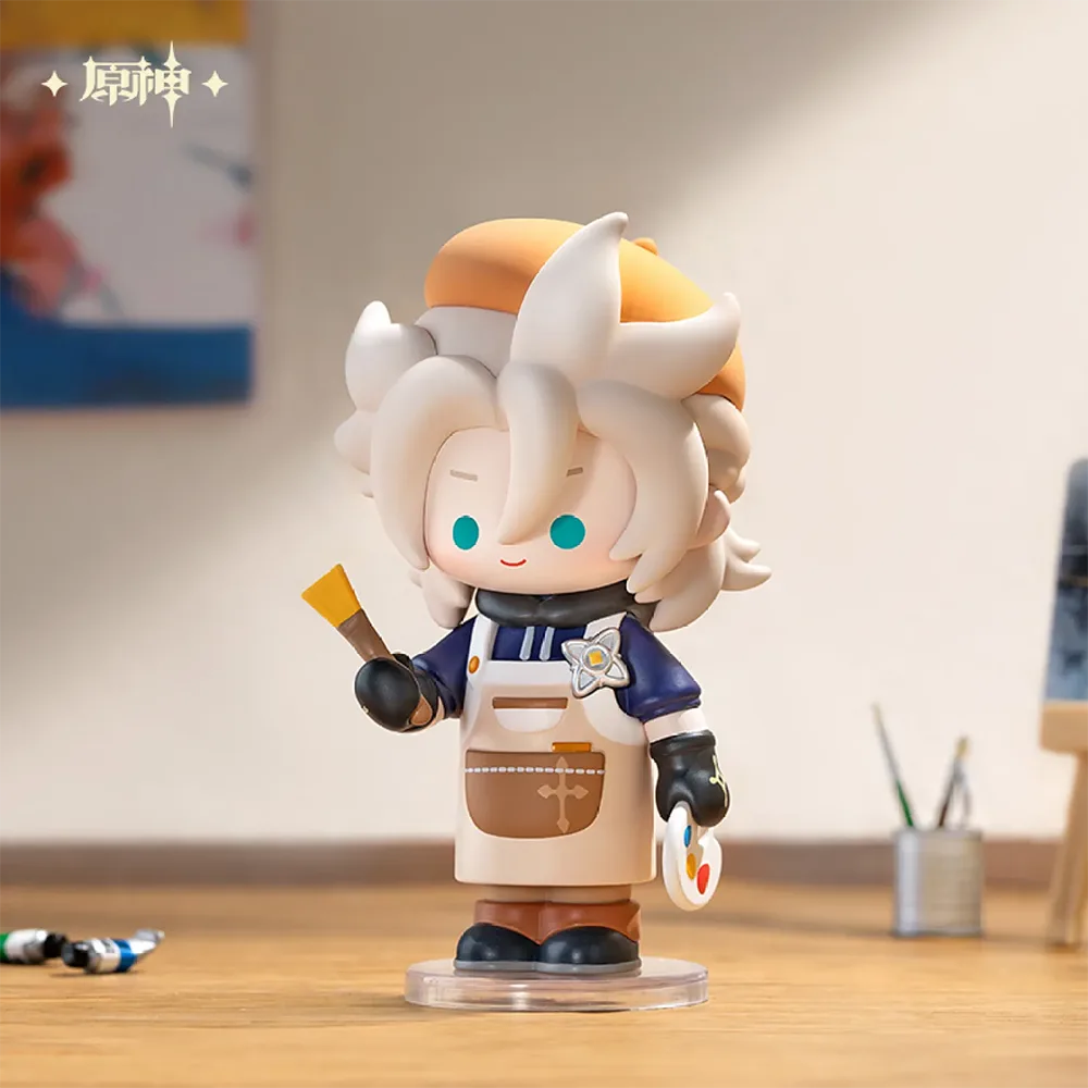 [Set of 12] POP MART x Genshin Dress Up Dreams Q Series Mini Figure (8cm) - Genshin Impact By POP MART