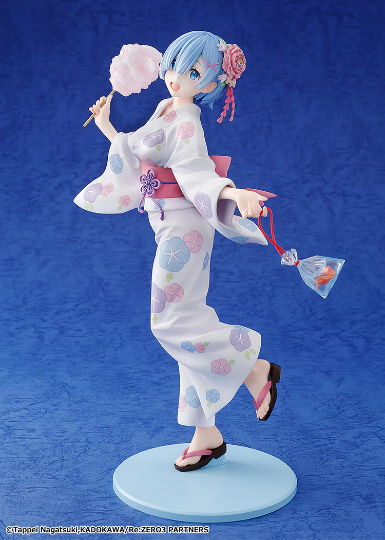 Scaled Figure 1/7 Rem - Yukata Ver. Re:Zero Kara Hajimeru Isekai Seikatsu (Re-Release) By KADOKAWA