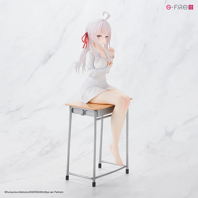 S-Fire Scaled Figure 1/7 Alya / Alisa Mikhailovna Kujou - Tokidoki Bosotto Roshiago de Dereru Tonari no Alya-san By SEGA
