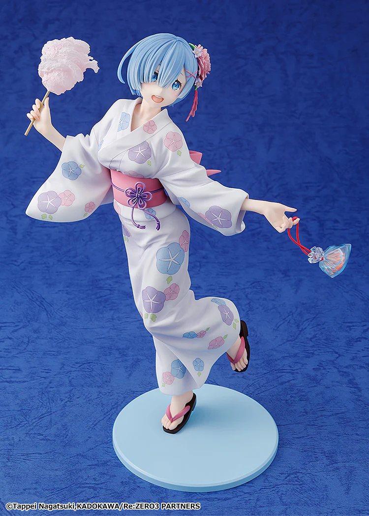 Scaled Figure 1/7 Rem - Yukata Ver. Re:Zero Kara Hajimeru Isekai Seikatsu (Re-Release) By KADOKAWA