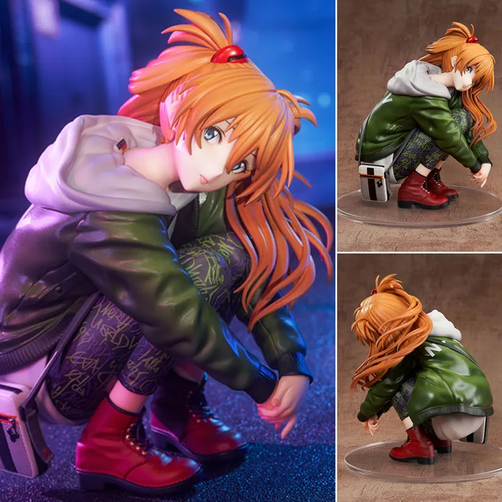 Scaled Figure 1/7 Asuka Langley Shikinami - Radio EVA Part 3 Ver. Neon Genesis Evangelion By HOBBY MAX