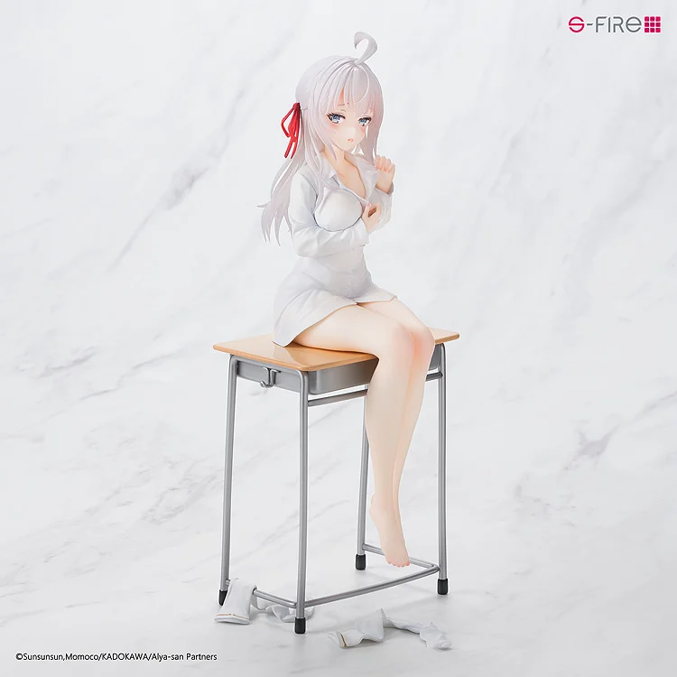 S-Fire Scaled Figure 1/7 Alya / Alisa Mikhailovna Kujou - Tokidoki Bosotto Roshiago de Dereru Tonari no Alya-san By SEGA