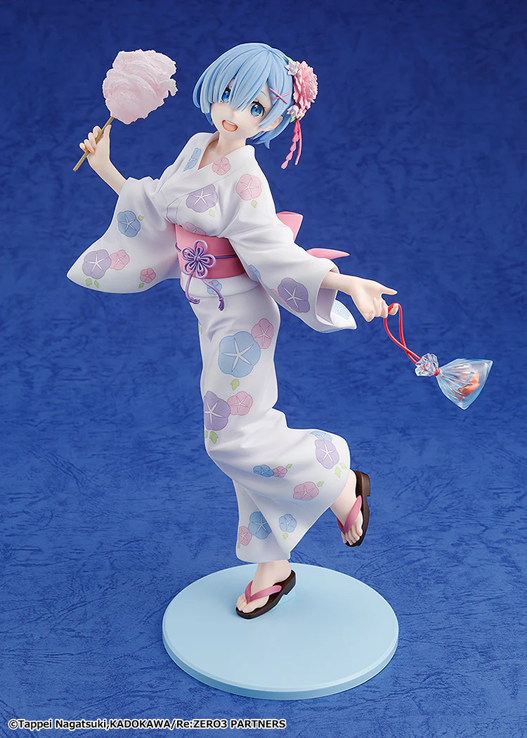 Scaled Figure 1/7 Rem - Yukata Ver. Re:Zero Kara Hajimeru Isekai Seikatsu (Re-Release) By KADOKAWA