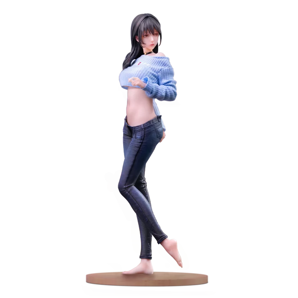 Scaled Figure 1/6 Guitar Meomei With Real Clothes Fabric - Illustration by Hitomio By She Is Real