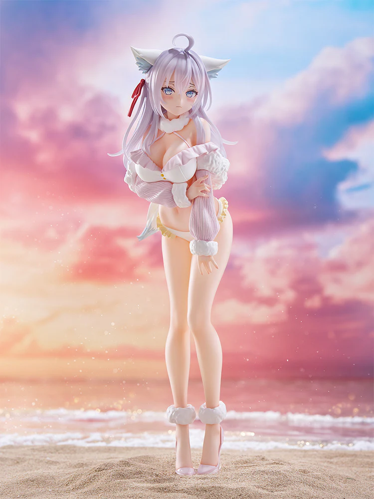 TENITOL TALL Anime Figure Alya / Alisa Mikhailovna Kujou - White Fox Ver. Tokidoki Bosotto Roshiago de Dereru Tonari no Alya-san By FuRyu