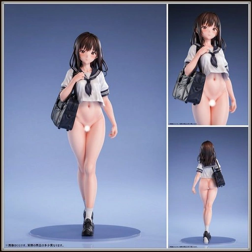 Image of Scaled Figure 1/6 Nikkan Girl Half-Naked School Sato-san By Insight