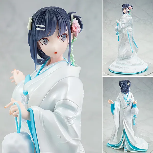 Scaled Figure 1/7 Sakurajima Mai - Shiromuku Ver. Illustration by Mizoguchi Keiji By KADOKAWA
