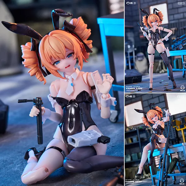 Bunny Rapid Action Squad 1/12 Action Figure Sniper Leoni By Sushing