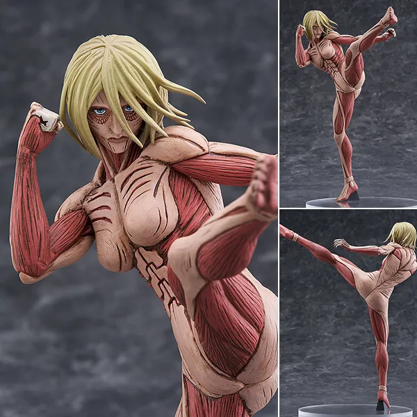 Pop Up Parade Figure L Size Annie Leonhart - Female Titan Ver. Shingeki no Kyojin By Good Smile Company