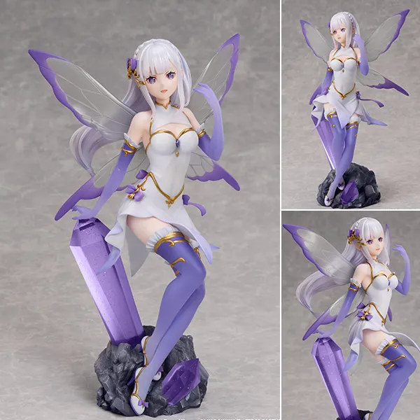 Scaled Figure 1/7 Emilia - Jewel Princess Ver. Re:Zero Kara Hajimaru Isekai Seikatsu By elcoco
