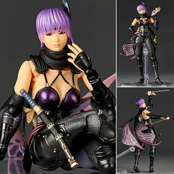 [With Bonus] Revoltech Amazing Yamaguchi Ayane - NINJA GAIDEN 3: Razor's Edge By Kaiyodo