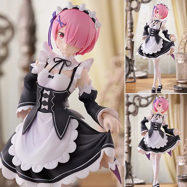 Pop Up Parade Figure L Size Ram - Re:Zero Kara Hajimeru Isekai Seikatsu By Good Smile Company