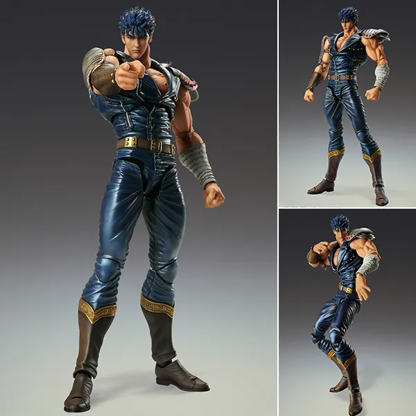 Super Action Statue Figure Kenshiro - Fist of the North Star / Hokuto no Ken (Re-Release) By Medicos Entertainment