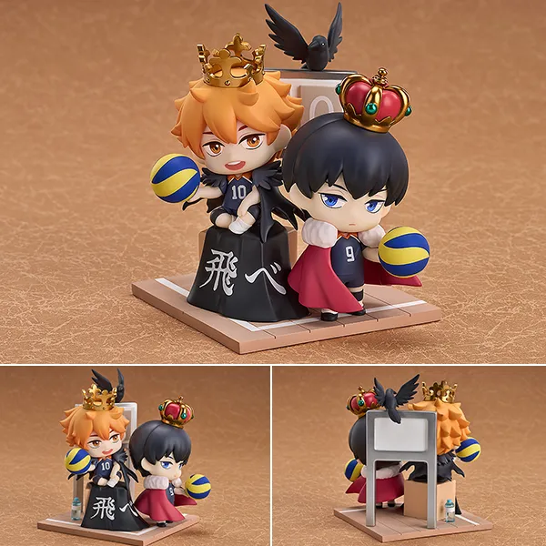 Qset+ Deformed Figure Hinata Shoyo & Kageyama Tobio - Haikyuu!! By Good Smile Arts Shanghai