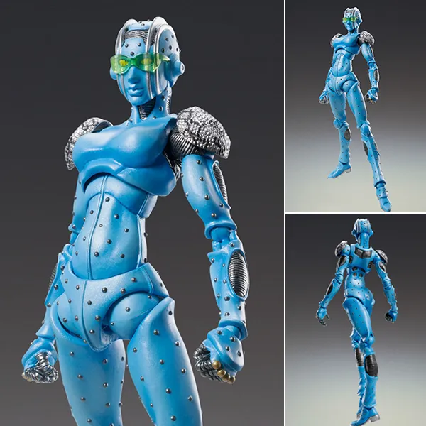 Super Action Statue Figure Stone Free - Jojo no Kimyou na Bouken Part 6 Stone Ocean (Re-Release) By Medicos Entertainment